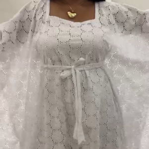 Manta Guajira Blanca con Bordado Éter – Edición Ceremonial 2026